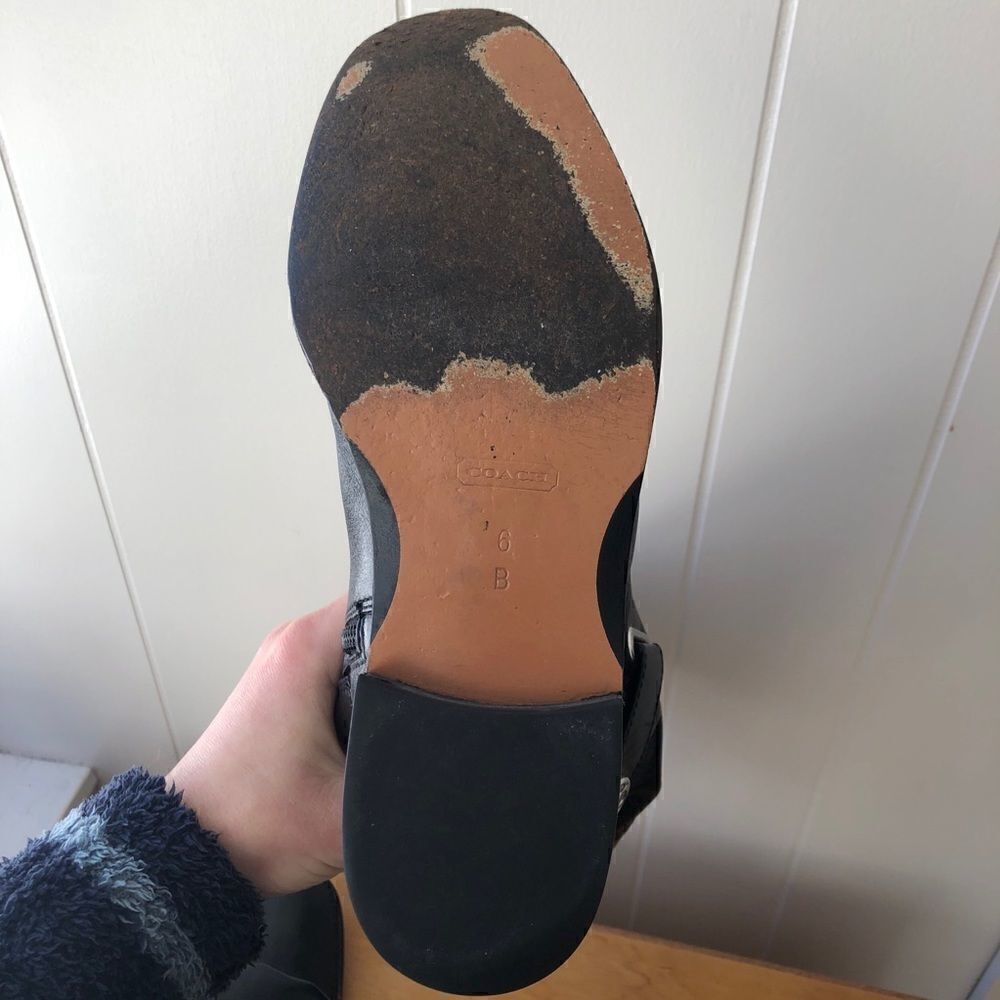Coach Leather Marina Boots 6B *AS IS - Picture 10 of 10